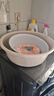 福爱家洗脸盆特大号加厚52cm家用洗菜盆洗衣盆宠物宝宝洗澡盆塑料盆脸盆 实拍图