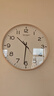 康巴丝（Compas）挂钟客厅钟表 简约石英钟表挂墙时钟 3294A 金色 实拍图