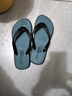 大嘴猴（paul frank）人字拖男士大码夏季拖鞋户外外出防滑耐磨夹趾沙滩鞋 绿  40-41 实拍图