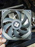 Thermalright(利民) TL-G12 灰色12cm机箱风扇 液压 轴承 4PIN PWM 风扇 串接PWM接头 1500调速风扇 实拍图