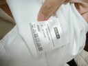 京东京造【高端100支】短袖衬衫男白衬衫送男友礼物 白色43 实拍图