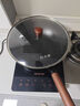 炊大皇炒锅铁锅健康0无涂层蜂窝纹32cm家用炒菜锅玄铁XT32CGH 实拍图
