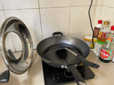 爱仕达（ASD）炒锅铸铁锅不锈无涂层平底炒菜锅34cm燃气电磁炉通用WG8334QB 实拍图