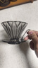 Hero菱镜PCTG咖啡滤杯滴滤咖啡过滤器手冲咖啡壶1-2杯份 烟灰色 实拍图