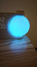 几光白噪音蓝牙音箱月球灯床头伴睡夜灯无线闹钟音响播放器送礼男女生日礼物含适配器 实拍图