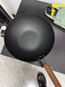 炊大皇铁锅家用无涂层不锈炒锅燃气灶专用炒锅炒菜锅平底锅极铁锅32cm 实拍图