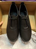 断码真皮单鞋女春秋软底平底防滑舒适工作鞋加绒妈妈鞋 黑色【加绒】 40 实拍图