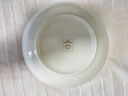 瓷侠客盘子菜盘家用白色骨瓷餐具碟子陶瓷餐盘套装骨碟饺子盘深盘饭盘 8英寸常用菜盘（10个装） 20.6cm 实拍图
