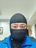摩多狼（MOTOWOLF）冬季保暖头套男摩托车头盔面罩电动车防风骑行装备 黑 均码 实拍图