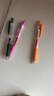 斑马牌（ZEBRA）JJ15 按动中性笔 签字笔 0.5mm子弹头啫喱笔水笔 学生彩色手账笔 橙色 实拍图