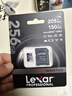 雷克沙（Lexar）256GB TF(MicroSD)存储卡 V30 4K 读205MB/s 无人机运动相机Pocket3官方推荐内存卡(SILVER PLUS) 实拍图