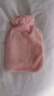 热水袋暖水袋注水大姨妈热敷暖肚子灌水暖手宝冲水暖手袋大号暖脚 樱花粉1000ml 【配超柔布套】 实拍图