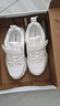 哈比熊（HOBIBEAR）童鞋春秋儿童运动鞋小白鞋男童鞋革面休闲女童鞋GS7593 白色32码 实拍图