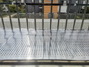 绘晴防盗窗防盗网垫板阳台防护网不锈钢冲孔板防盗网防护栏防漏防坠网 加厚包边【店长加推】 定制尺寸(联系客服) 实拍图
