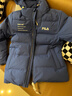 FILA 斐乐官方情侣羽绒服2025年冬时尚休闲连帽上衣男女同款保暖外套 实拍图