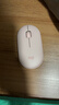 罗技（Logitech）时尚系列 PEBBLE鼠标 无线蓝牙鼠标 办公静音鼠标 女性鼠标对称鼠标 鹅卵石造型 玫瑰粉 实拍图