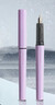 白金（PLATINUM）钢笔PQ-200小流星钢笔三年级小学生练字专用入门可替换墨囊硬笔书法钢笔03F尖香芋紫 实拍图