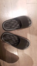 百慕倾臣买一送一拖鞋女夏季室内家居浴室洗澡防滑情侣一对按摩凉拖鞋男士 白色+黑色 38-39 +42-43 实拍图