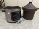 美的（Midea）电炖锅快炖电炖盅电砂锅大容量可预约3-4-6-8个人用 煲汤锅炖锅盅陶瓷紫砂锅煮粥神器燕窝炖盅直炖 7L 【7升双环炎火快速炖】65J56 实拍图