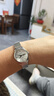罗西尼（ROSSINI）手表女款 生日礼物商务日历钢带女士石英表白盘618574 实拍图