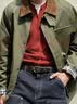 森马（Semir）夹克男经典巴恩风工装外套男复古灯芯绒翻领夹克秋冬季情侣上衣 咖啡50800 XL 实拍图
