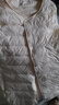 雪中飞经典新款百搭轻薄男式立领短款羽绒服马甲包边大口袋休闲鸭绒 静谧灰|8210-女 XL 180/100A 实拍图
