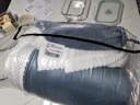 无印良品冬季牛奶绒毛毯被子双面加绒加厚保暖盖毯单人宿舍午睡毯沙发毯子 宾利蓝【高克重 不掉毛 抗静电】 180*200cm【可铺可盖 一毯多用】 实拍图