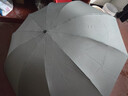 天堂 双人雨伞三折 雨伞加大加固三折晴雨伞全钢十骨大伞 天际灰 实拍图