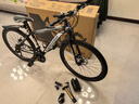 金武端自行车成人山地车公路赛车单车骑行变速超轻越野中学生初中青少年 顶配版-辐条轮-黑白色 26寸21速 实拍图