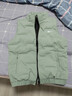 回力羽绒马甲男秋冬季新款轻薄马夹宽松坎肩背心保暖时尚无袖外套 LG-HL-XC4039-8810绿色 XL (建议125-145斤) 实拍图