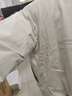 优衣库女装防风拉链连帽外套/内里摇粒绒户外防水472150 01 乳白色 L /160/88A 实拍图