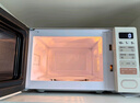 美的（Midea）小滋味系列微波炉变频家用奶油风百搭复古转盘式一级能效微波炉以旧换新20L（M2H2） 实拍图