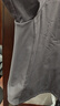蕉下（beneunder）长袖T恤男士卫衣气绒服保暖打底衫圆领宽松舒适CL010石墨灰L 实拍图