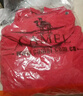 骆驼（CAMEL）三防冲锋衣户外登山服防水防风防污三合一保暖时尚运动外套 A9W214119AX，中国红一，男女 M 实拍图