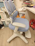 护童（Totguard）儿童学习椅可调节升降学生正姿四背坐姿椅 G985_奇思蓝 带脚踏 实拍图