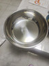 【不锈钢】和面盆厨房烘焙家用火锅盆洗菜打蛋汤锅盆醒面盆料理盆 32cm【热卖款】不锈钢 和面盆 实拍图