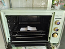 柏翠（petrus） 电烤箱家用40升烘焙多功能全自动搪瓷内胆独立调温智能烘烤 PE3040GL 节日礼物 3040GLC浅绿色 40L 实拍图