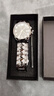 【日历款】男士手表夜光钢带高级感商务男款石英腕表 全黑色（手表+礼盒+调表器） 实拍图