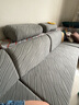 迈恻亦沙发套万能通用型三座一贵妃沙发套罩笠四季通用弹力沙发坐垫套 流年-浅灰【店长推荐】 加大单人【宽65-95长65-95cm】单件装 实拍图