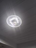 灵翔之光led吸顶灯简约圆形温馨浪漫现代卧室阳台玄关过道房间灯具星域 35cm三色18瓦 实拍图