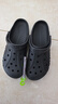 卡骆驰（CROCS）洞洞鞋贝雅男鞋女鞋轻便耐磨一脚蹬拖鞋休闲鞋|10126 黑色-001 45 (290mm) 实拍图