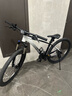 喜德盛山地自行车英雄600油压碟刹X6铝合金车架27.5轮径27速变速 暗夜雅白15.5寸(身高155-170) 实拍图