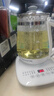 九阳（Joyoung）0胶水养生壶玻璃花茶壶可拆卸茶篮 定制12大功能 煮茶器电热烧水壶1.5L WY155 实拍图