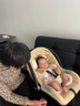 bebelock婴儿提篮式汽车儿童安全座椅新生儿宝宝睡篮车载便携摇篮i-Size 香槟金【i-Size认证】 实拍图