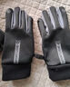 【京东物流】手套男士冬季加绒骑行电动车防滑触屏开车保暖手套女 【掌心防滑 可触屏】男士黑色 均码 1双 掌围女17-21男18-23cm 实拍图