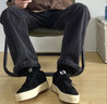 EQLZ义阔官方FAULT23复古美式风板鞋男款休闲鞋子女黑白耐磨无中生有 幽灵黑 44 实拍图