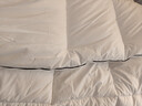 出口五星级酒店羽丝绒被子100白羽丝绒被冬季被春秋被加厚保暖8斤 五星级酒店款---珍珠白 【200x230cm】5.5斤双人春秋被 实拍图