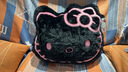 名创优品（MINISO）三丽鸥家族系列Hello Kitty18号大头靠枕黑粉款沙发抱枕生日礼物 实拍图