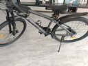 永久自行车成人山地车自行车学生男女铝合金变速公路自行车油碟单车 【钢架/全套密封轴承】摩天灰 24速 26寸【推荐155-185cm】 实拍图