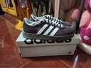 adidas「T头鞋」VL COURT 2.0复古休闲板鞋德训鞋阿迪达斯轻运动   暗灰棕/白色/树脂黄(推荐女生选小半码)   42.5 实拍图